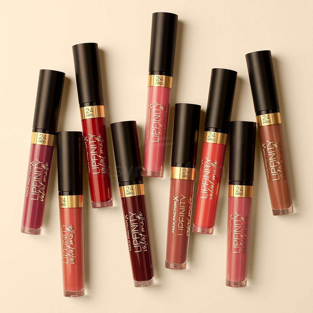 MFX LIPFINITY VELVET MATTE 040 LUXE NUDE 3.5ML 8