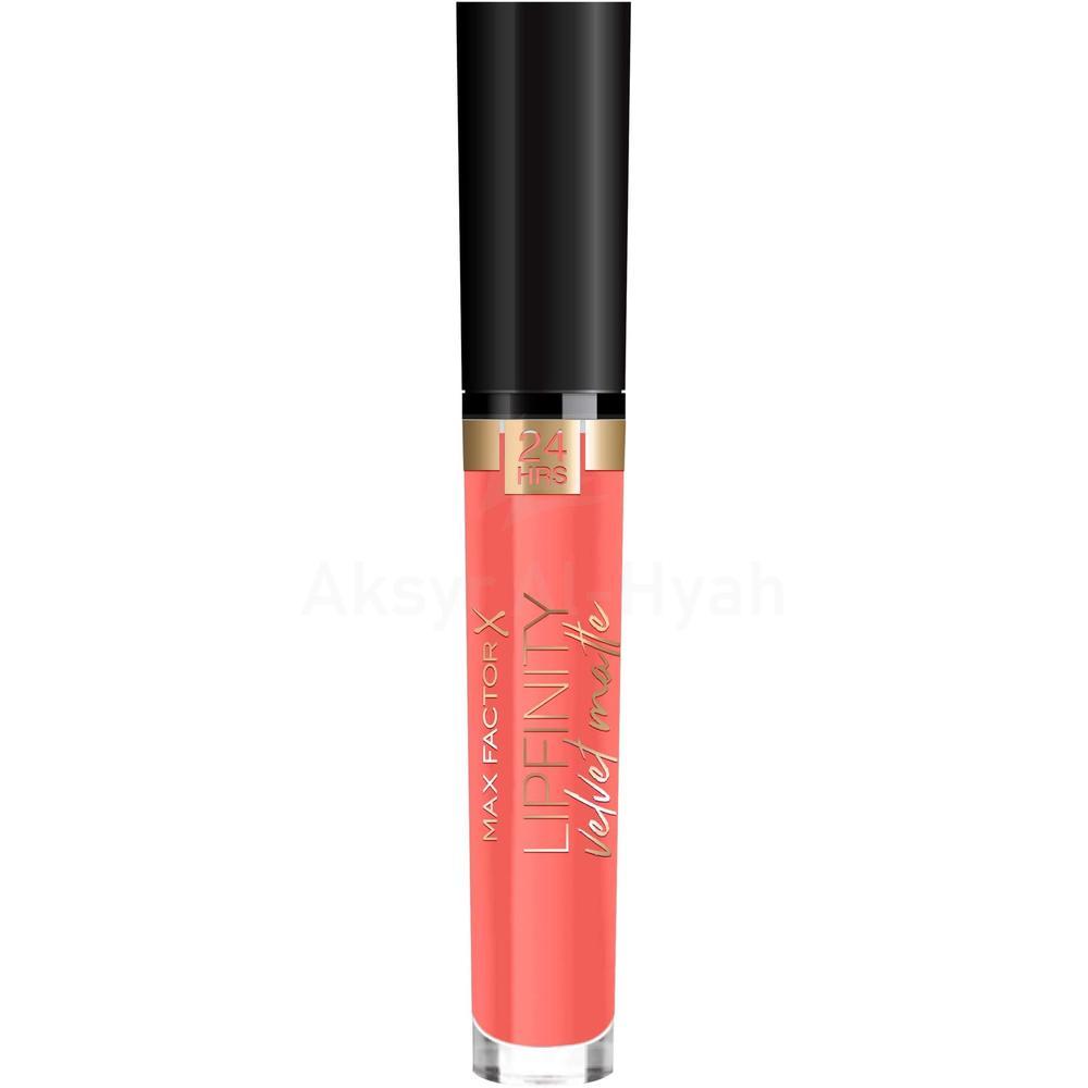 MFX LIPFINITY VELVET MATTE 055 ORANGE GLOW 3.5ML 1