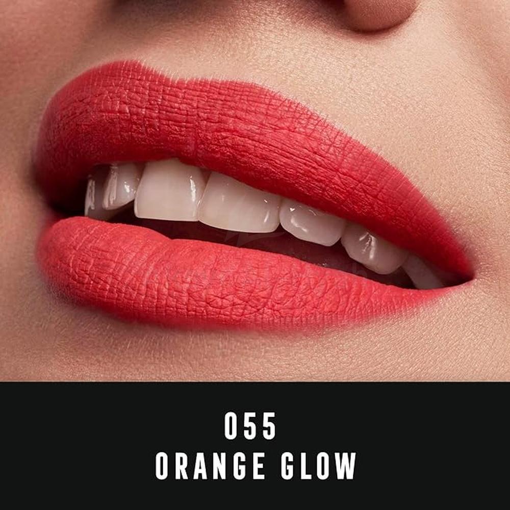 MFX LIPFINITY VELVET MATTE 055 ORANGE GLOW 3.5ML 4