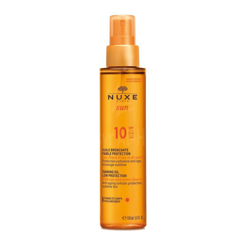 NUXE SUN SPF10 TANNING OIL LP 150ML #VN058701