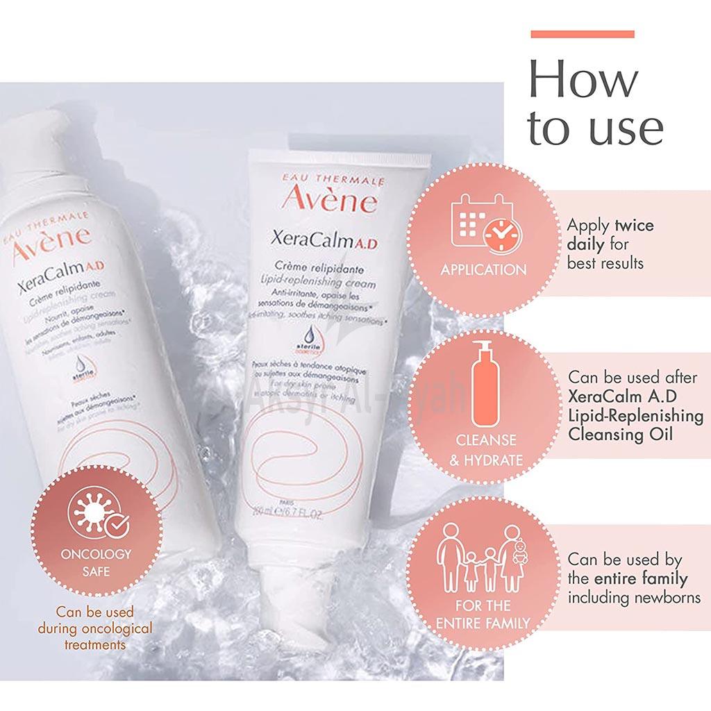 AVENE XERACALM AD LIPID REPLENISHING CR.200ML #584267 4