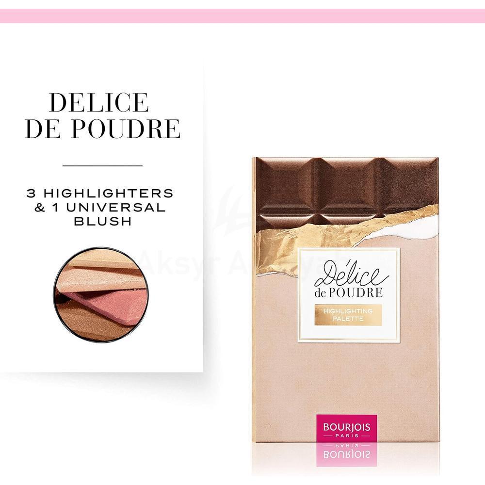 BJS DELICE HIGHLIGHTENING PALETTE 01 DARK CHOCOLATE 2
