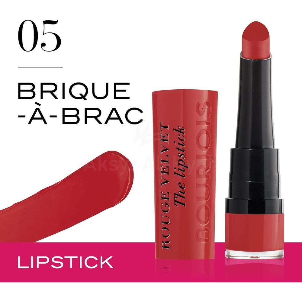 BJS ROUGE VELVET THE LIPSTICK 05 BRIQUE-A-BRAC 2.4GML