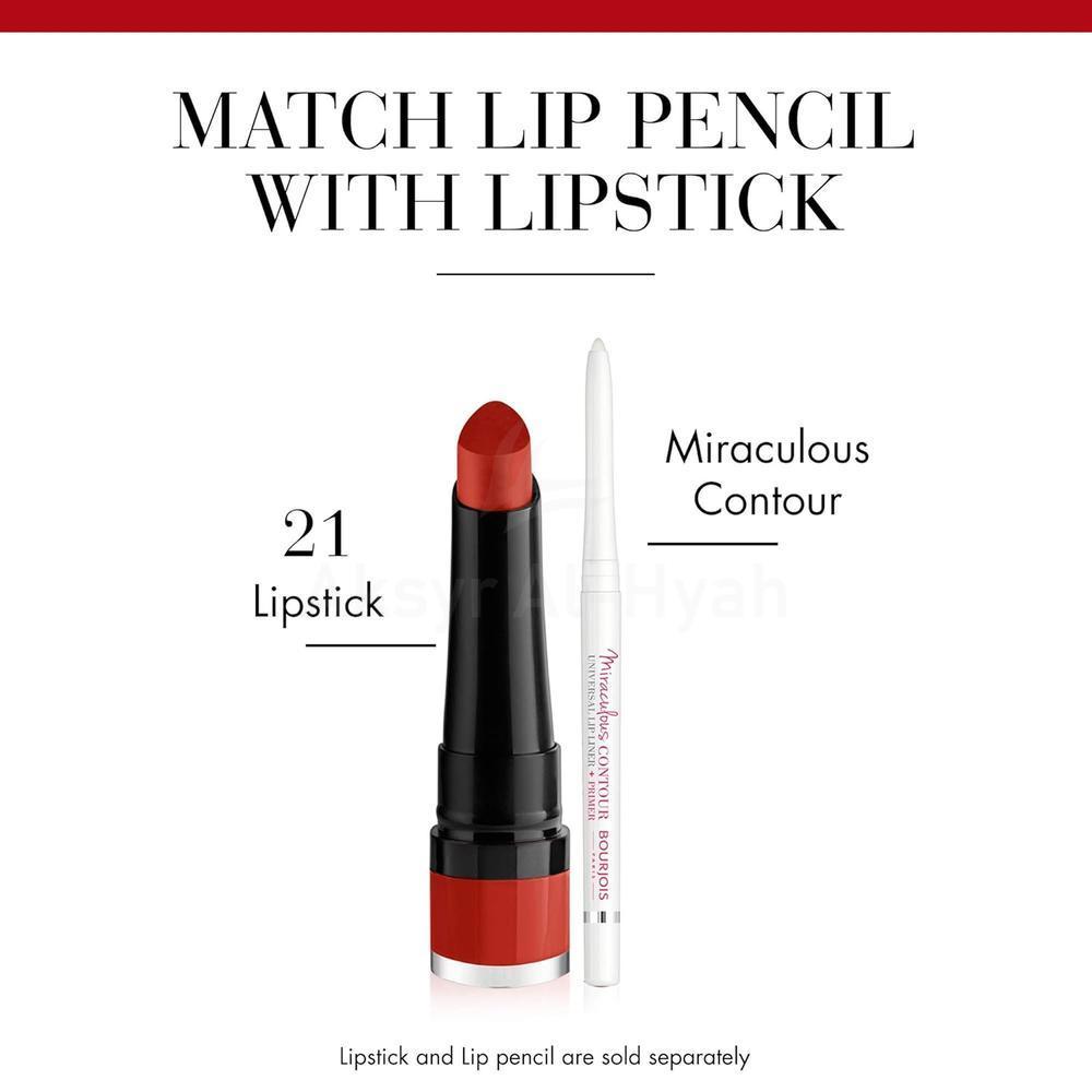 BJS ROUGE VELVET THE LIPSTICK 21 GRANDE ROUX 2.4GML 5
