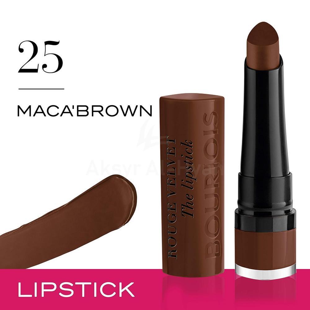 BJS ROUGE VELVET THE LIPSTICK 25 MACA'BROWN 2.4GML