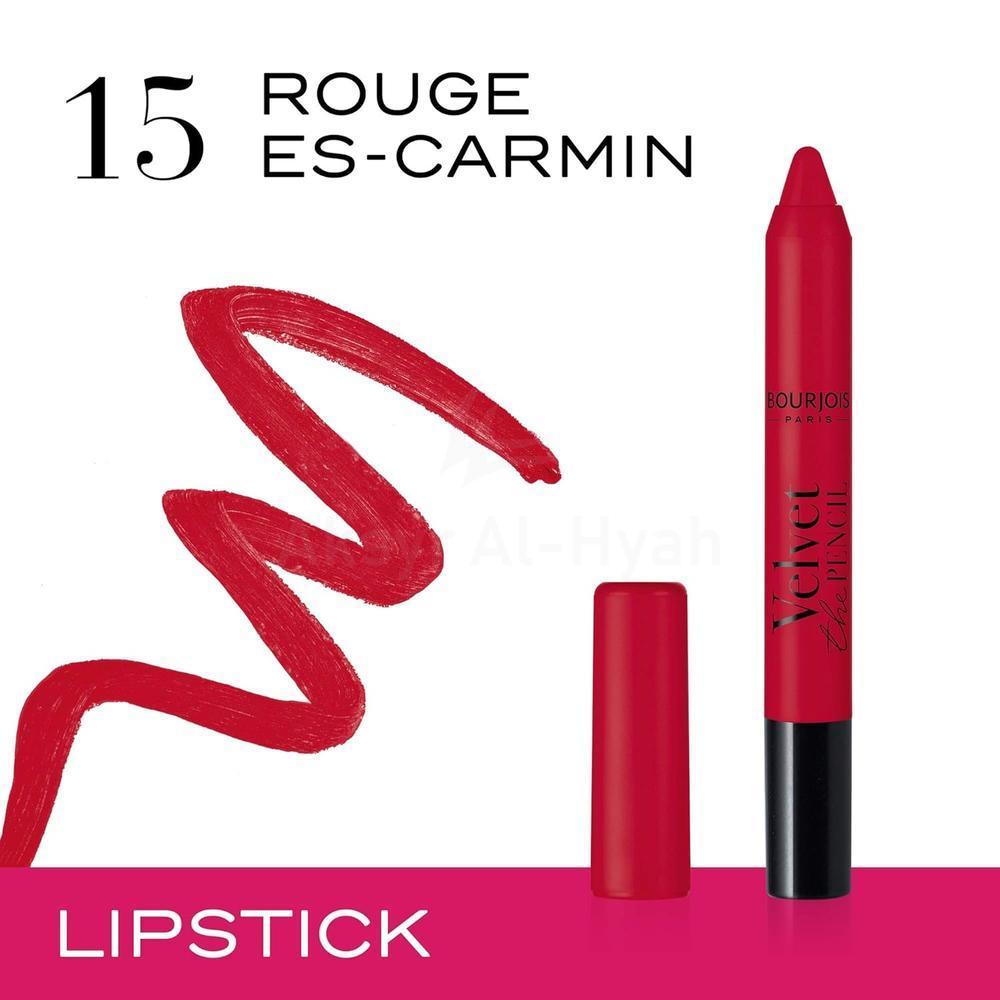 BJS VELVET THE PENCIL 15 ROUGE ES CARMIN 3G 1