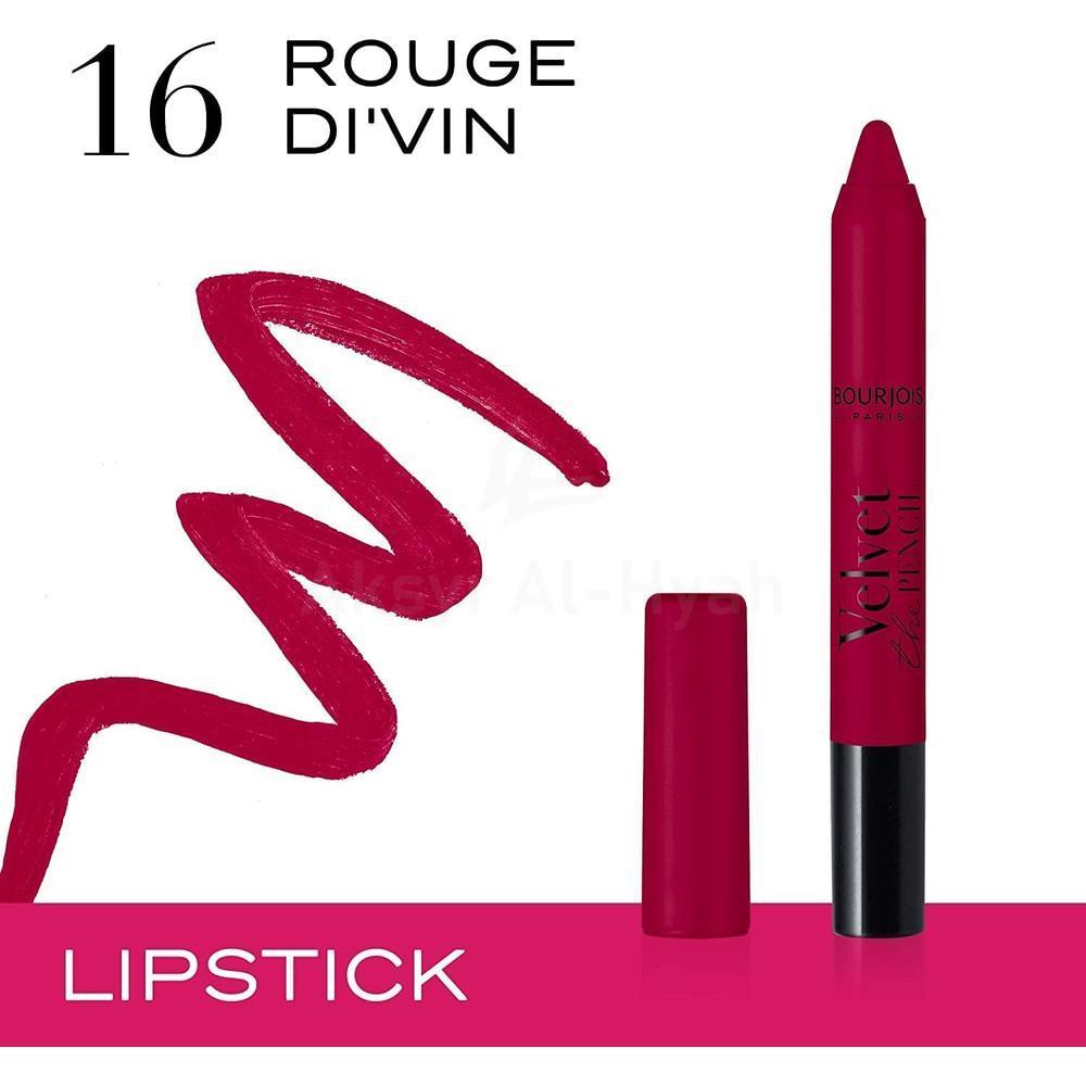 BJS VELVET THE PENCIL 16 ROUGE DE'VIN 3G