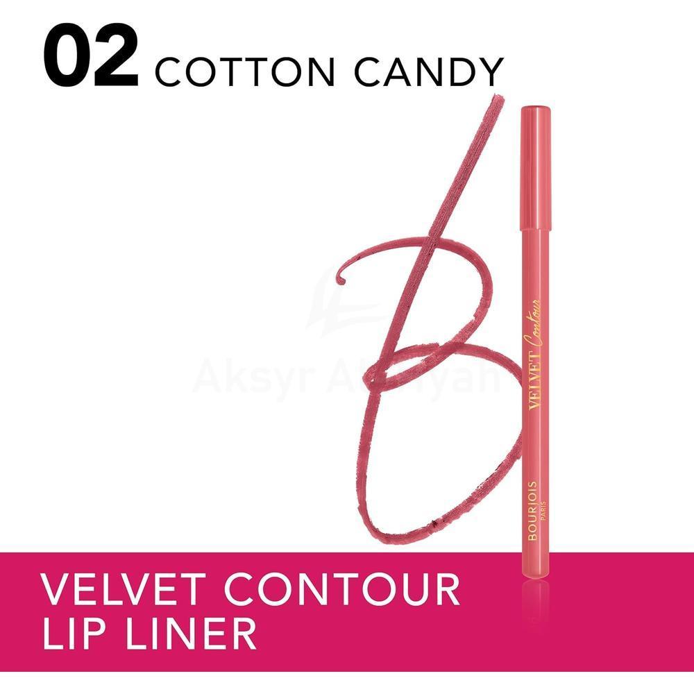 BJS LIP CONTOUR EDITION LIP LINER 02 COTON CANDY 1.14G 1