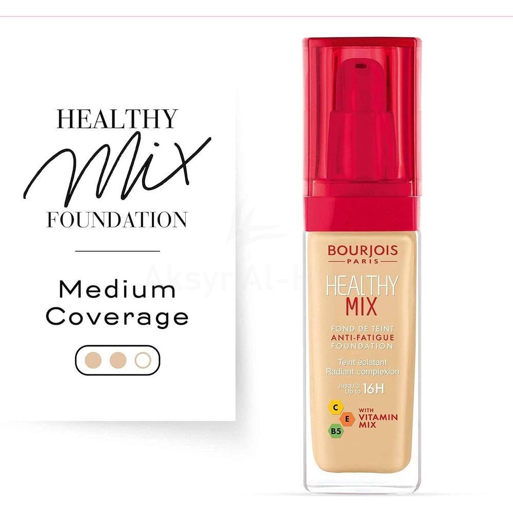 BJS HEALTHY MIX 16H FOUNDATION 51 LIGHT VANILLA 30ML 2