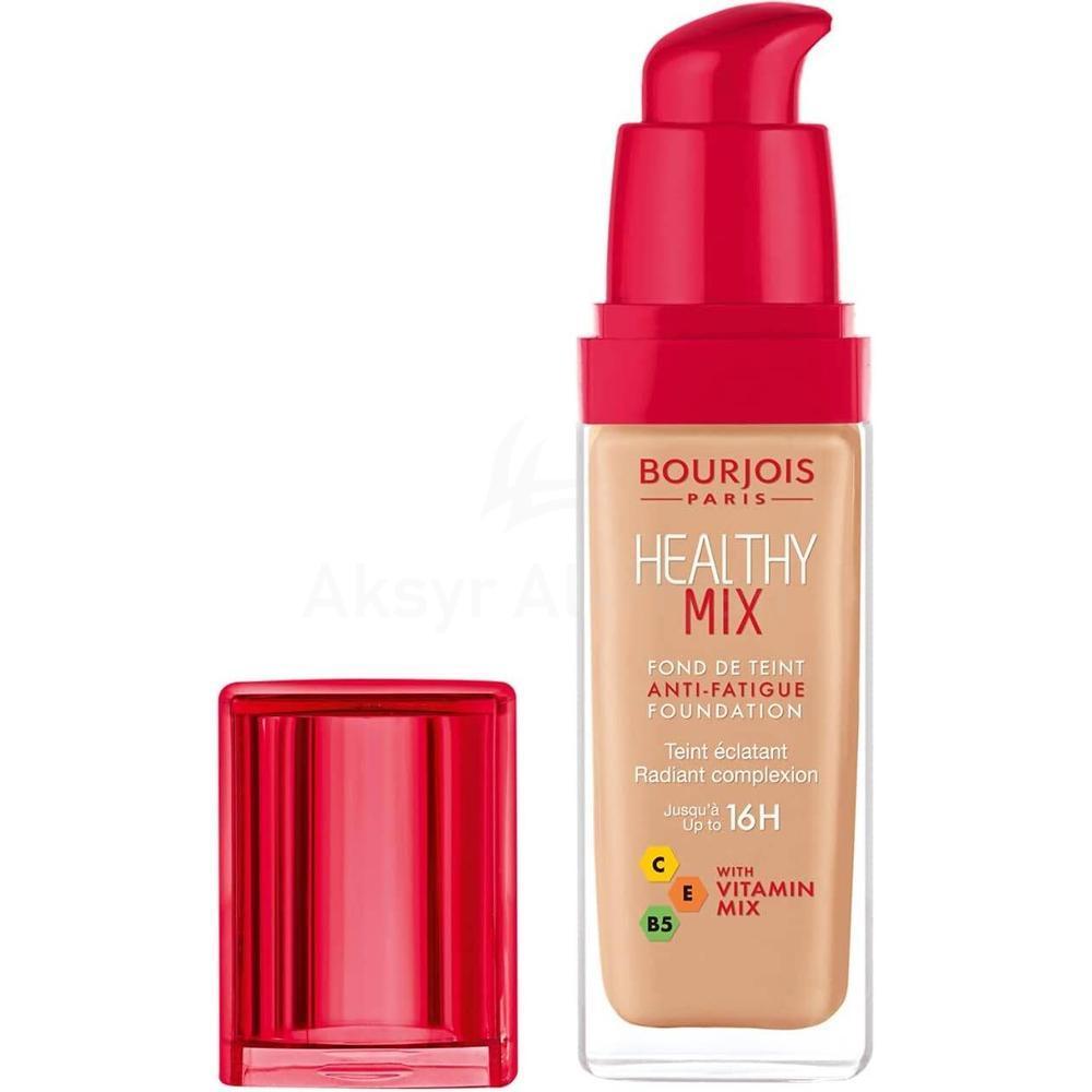 BJS HEALTHY MIX 16H FOUNDATION 55 DARK BEIGE 30ML 4