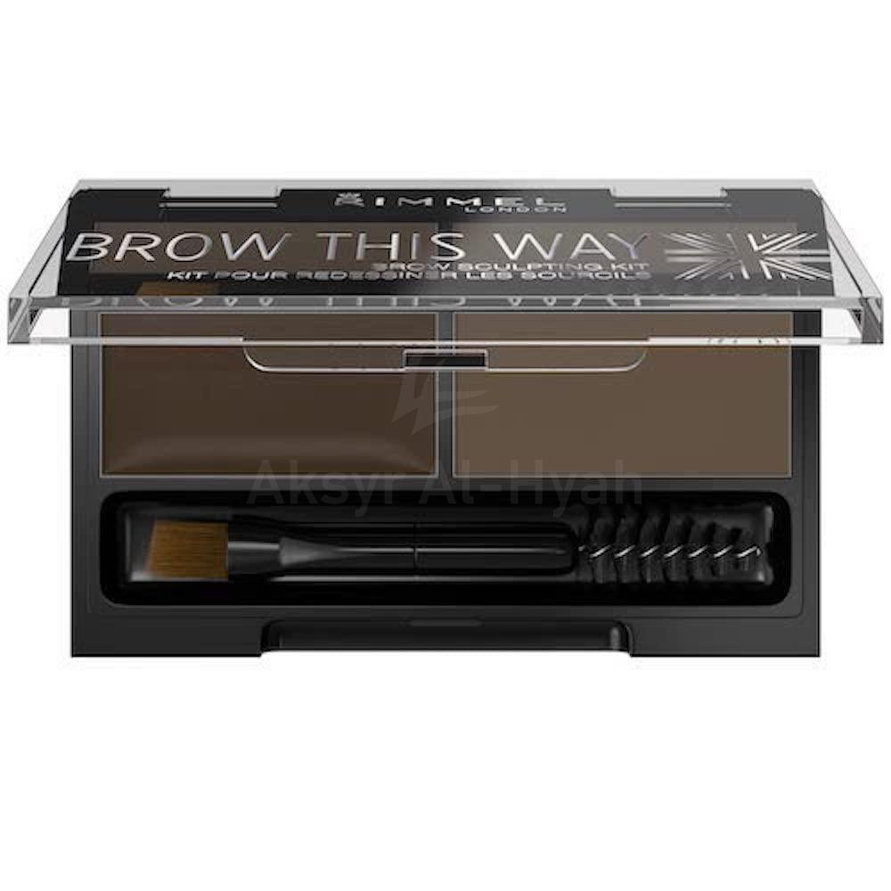 RML BROWN THIS WAY SCULPTING KIT 003 DARK BROWN