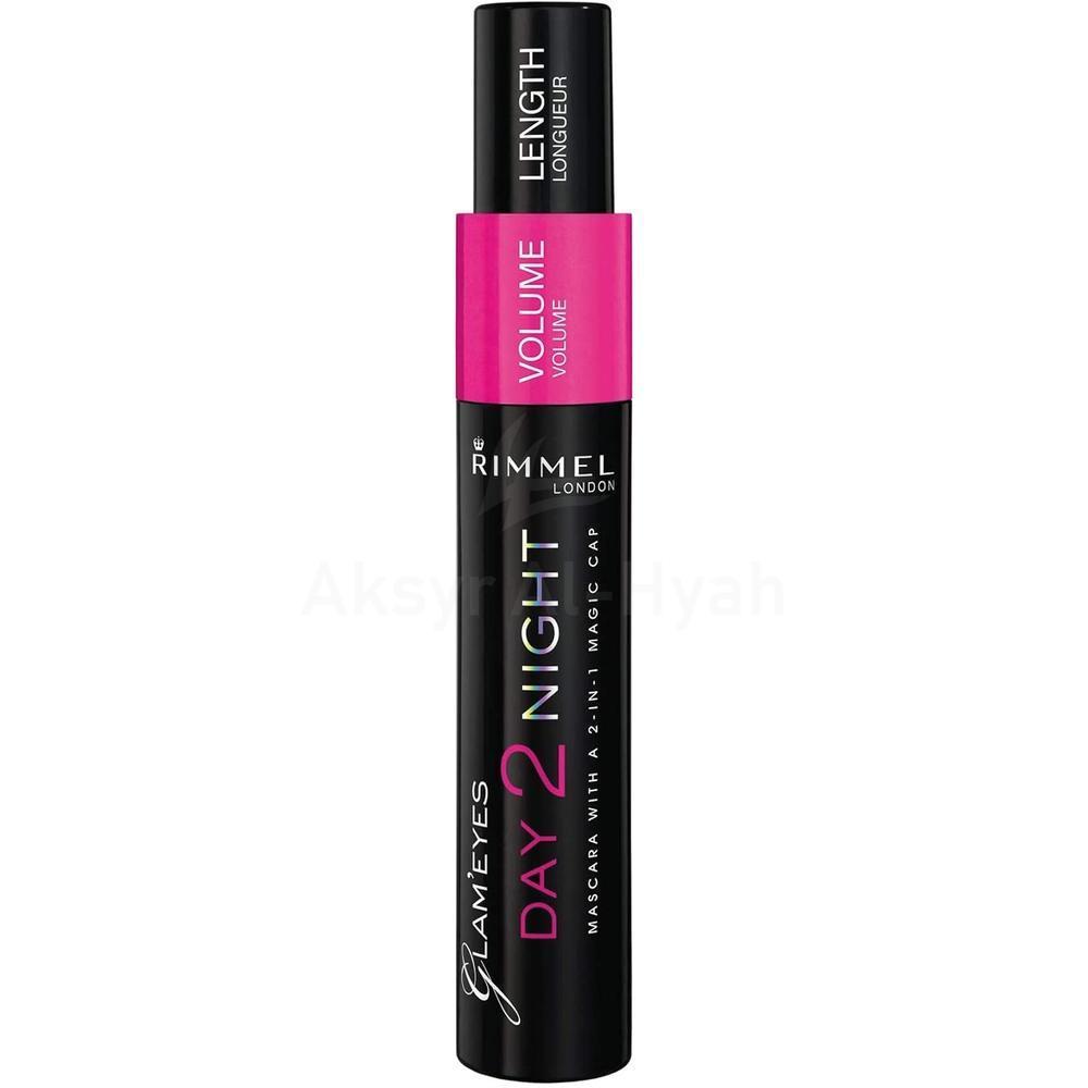 RML GLAM'EYES DAY 2 NIGHT MASCARA 001 BLACK 9.5ML