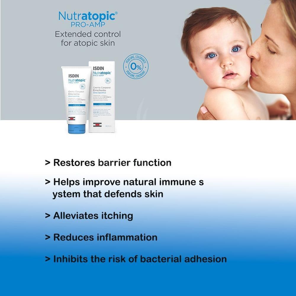 ISDIN NUTRATOPIC PRO-AMP EMOL.BODY CREAM.200ML#ISD050 3