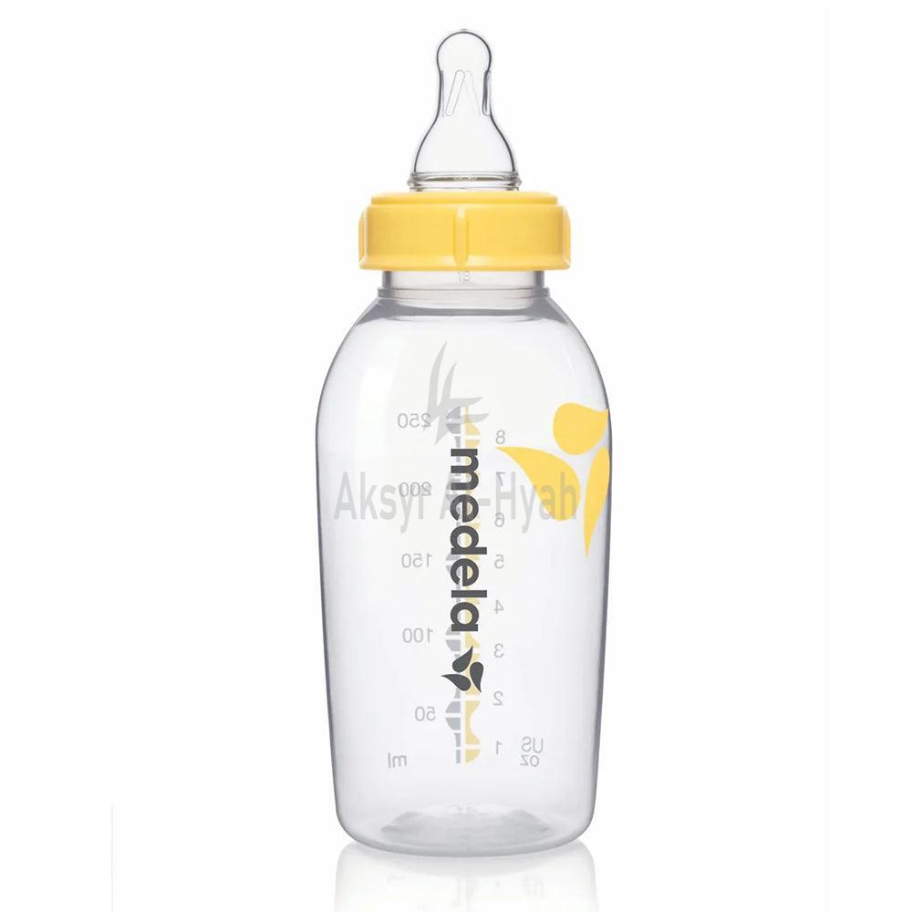 MEDELA BREAST MILK BOTTLES W/TEAT 250ML (M) #1658 #13593