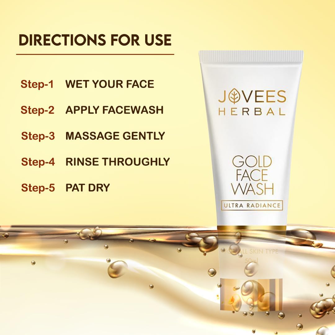 JOVEES GOLD FACE WASH 100ML #6038 4