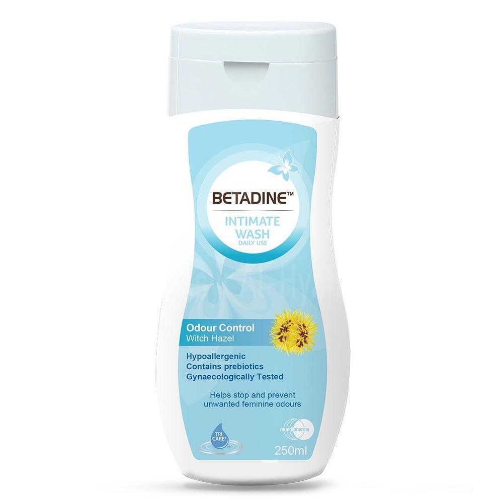 BETADINE ODOUR CNTRL.HAZEL INTIMATE WASH 250ML