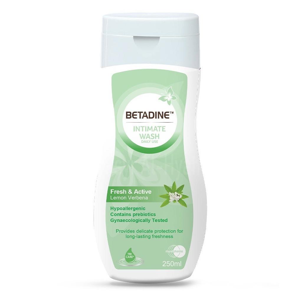 BETADINE FRESH&ACTIVE LEMON INT.WASH 250ML