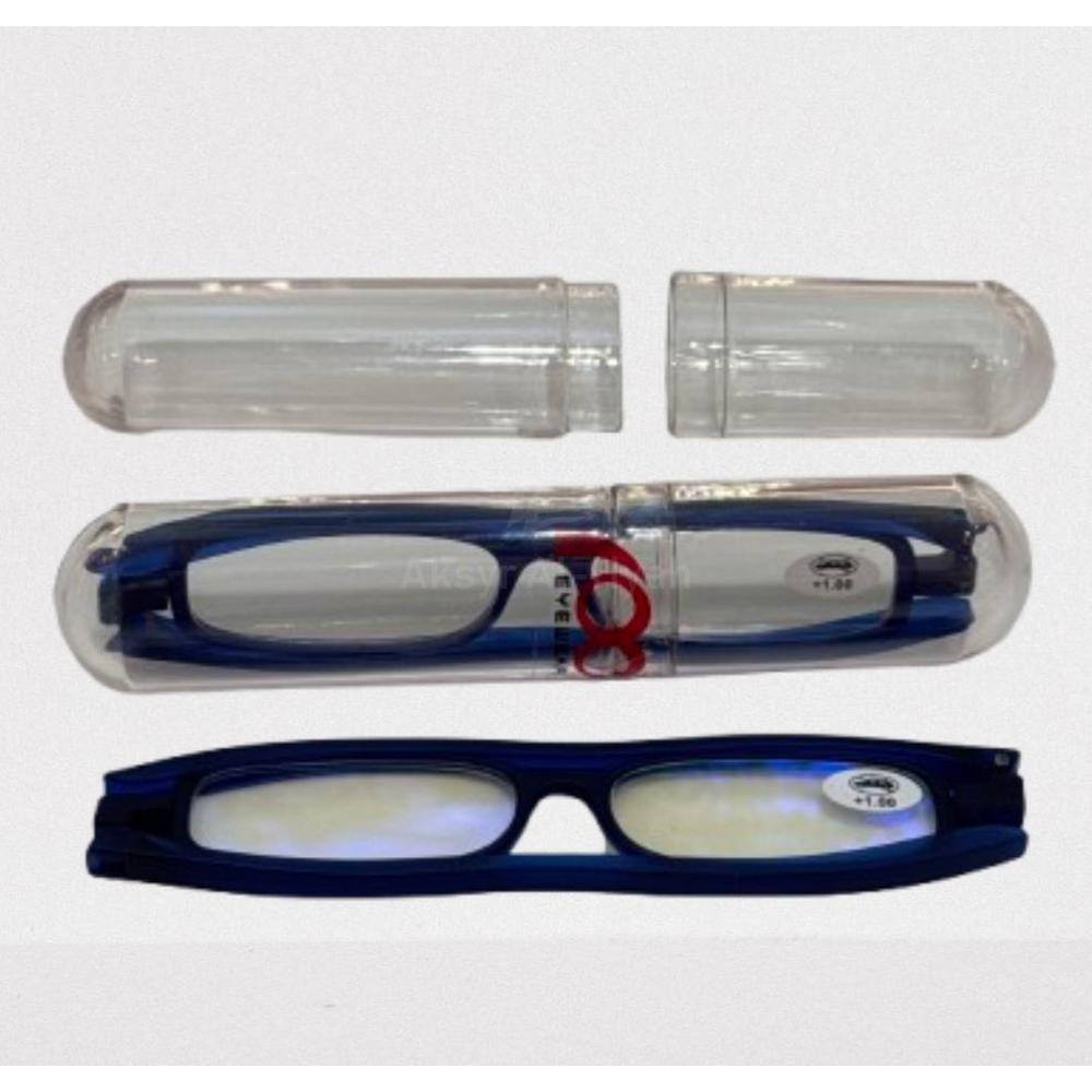 100 EYEWEAR FOLDING BLUE 1.00