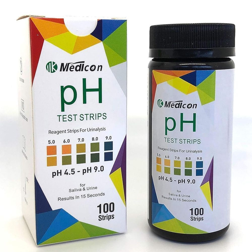MEDICON PH URINE TEST STRIPS 100'S #2007