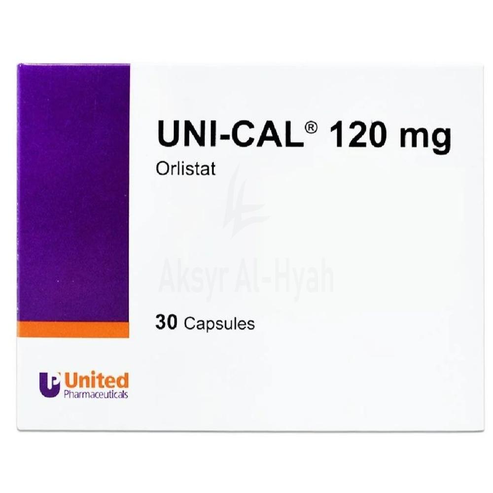 UNI-CAL 120MG CAPSULE 30'S