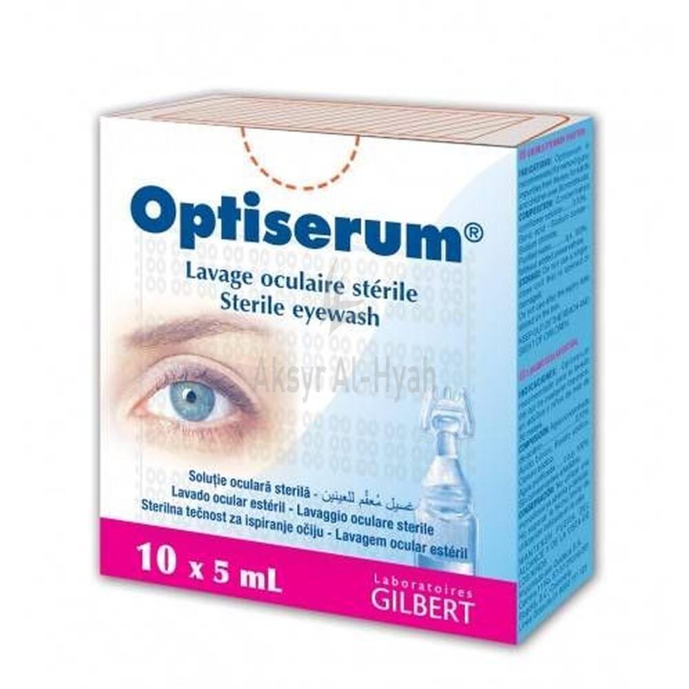 OPTISERUM EYE WASH SOLUTION 5ML 10'S