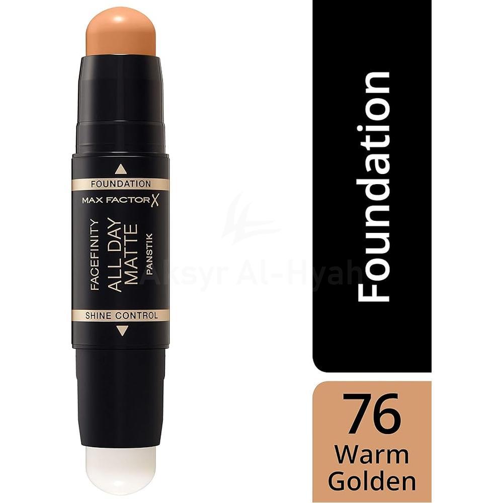 MFX FACEFINITY ALL DAY MATTE FOUNDATION 76 WARM GOLDEN 6G 1