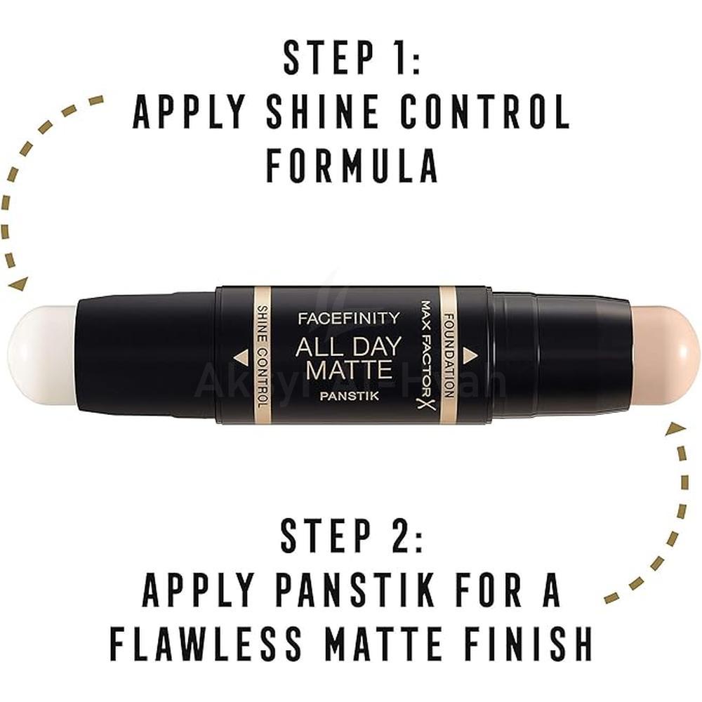 MFX FACEFINITY ALL DAY MATTE FOUNDATION 76 WARM GOLDEN 6G 5