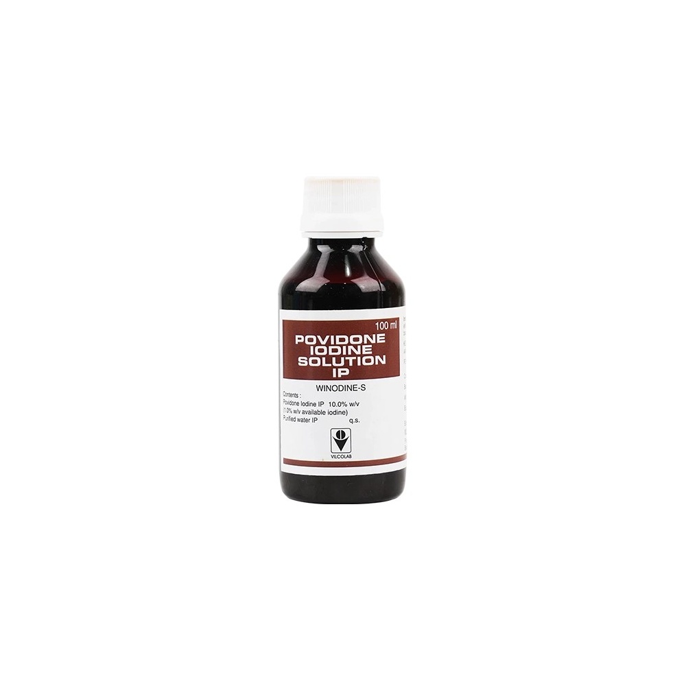VILCO POVIDONE IODINE SOLN 100ML #3186 1