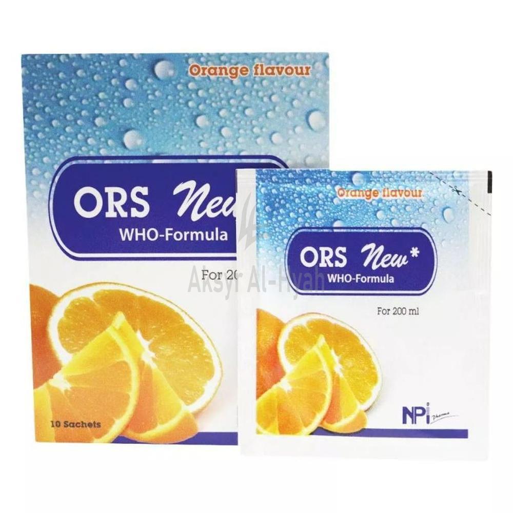 ORS NEW WHO- FORMULA SACHETS 10'S