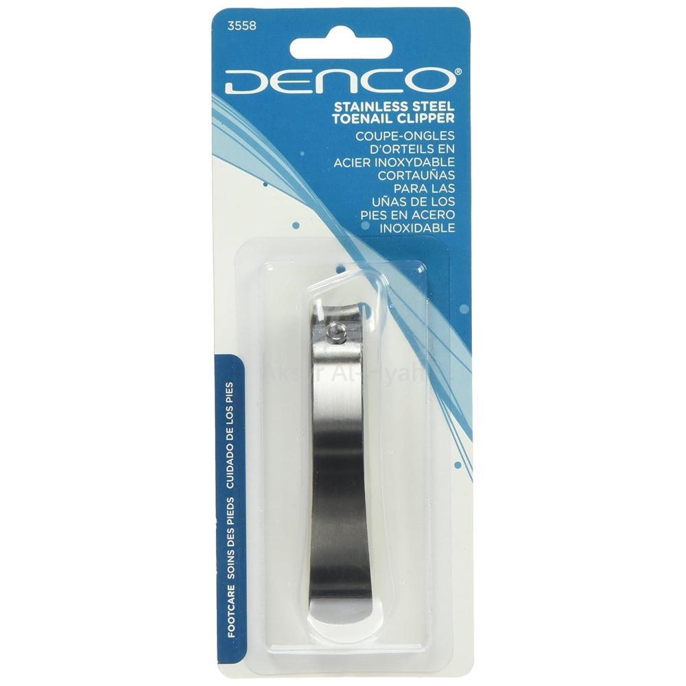 DENCO (3558)STAINLESS STEEL TOENAIL CLIPPER 1