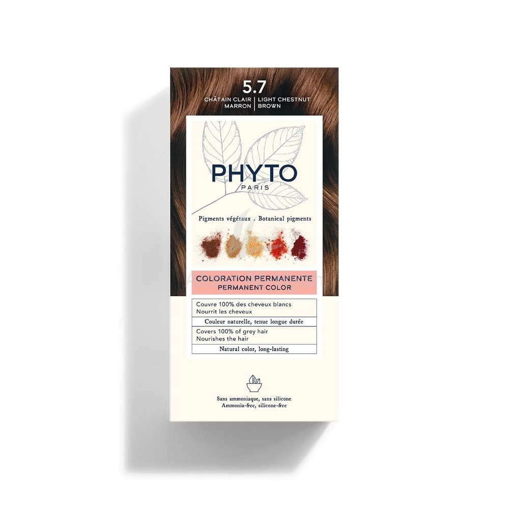 PHYTO COLOR 5.7 LIGHT CHESTNUT BROWN