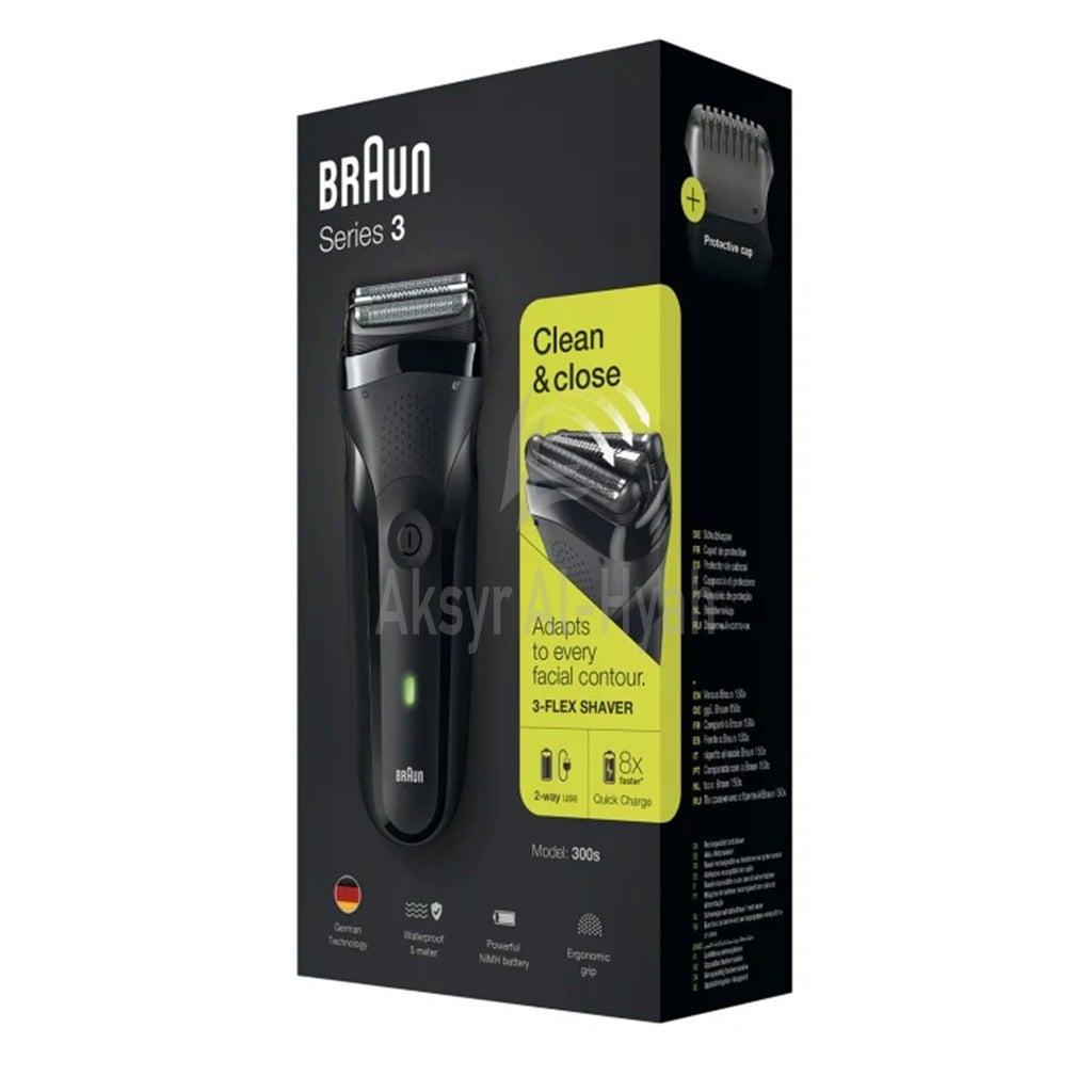 BRAUN (BN337-0)CLEAN&CLOSE SHAVER 300S #25300 1