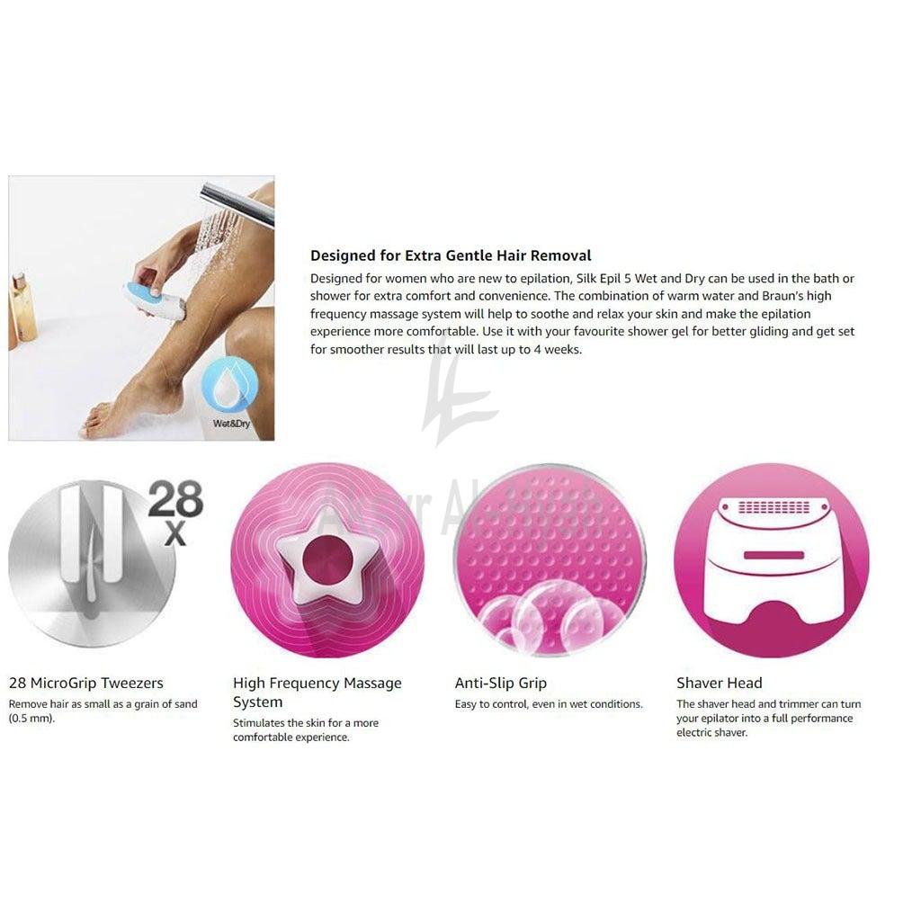 BRAUN SE5541 SILK EPIL 5 LEG&BODY(BN298)