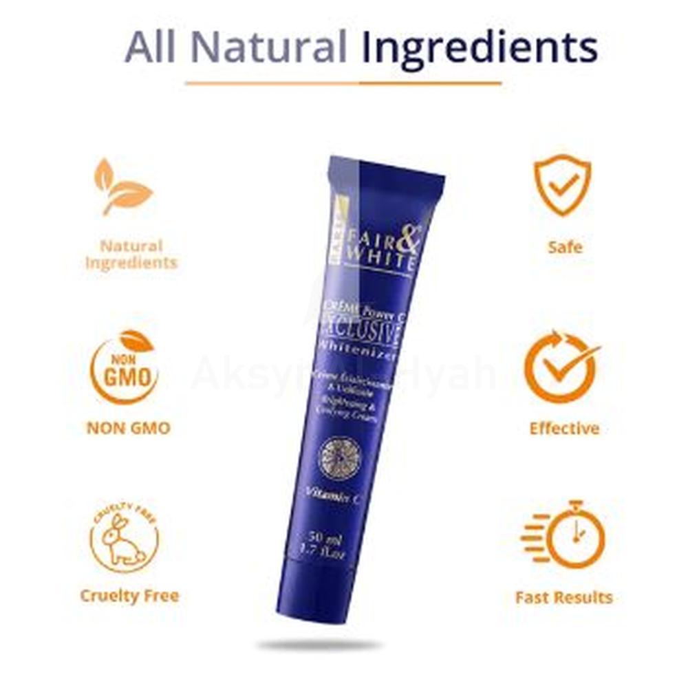 F&W EXCLUSIVE  WHITENIZER VIT.C  CREAM 50ML