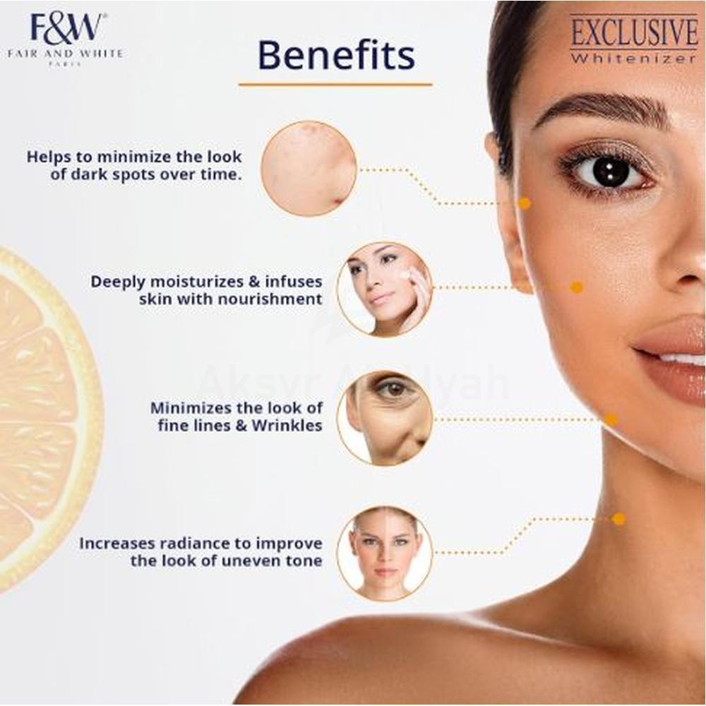 F&W EXCLUSIVE  WHITENIZER VIT.C  CREAM 50ML