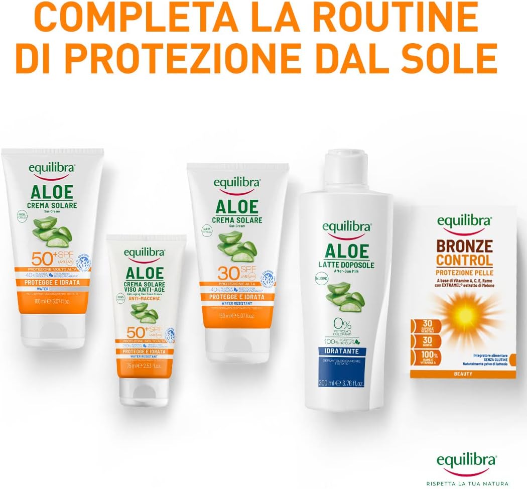 EQUILIBRA AFTER SUN MILK (ALOE VERA)200ML 2