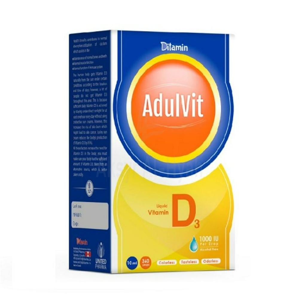 DITAMIN ADULVIT D3 1000 IU 10ML