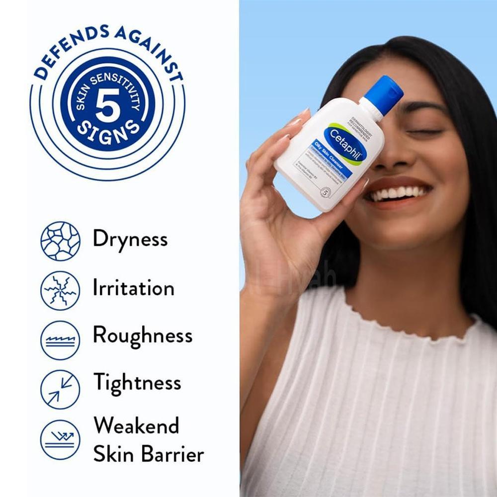 CETAPHIL OILY SKIN CLEANSER 125ML 5