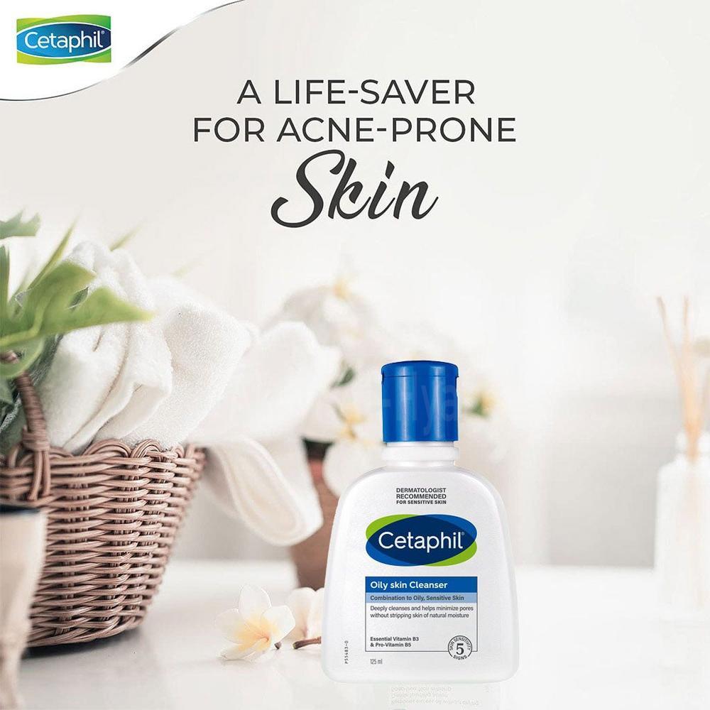 CETAPHIL OILY SKIN CLEANSER 125ML 7