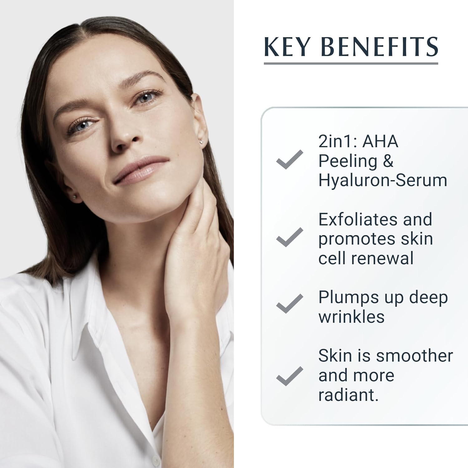 EUCERIN HYALURON FILLER NIGHT PEELING & SERUM 30ML#89774 1