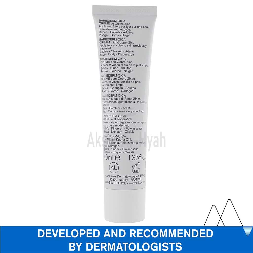 URIAGE BARIEDERM CICA CREAM 40ML 1