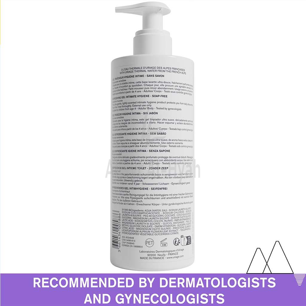 URIAGE GYN- PHY REFRESH GEL 500ML 5
