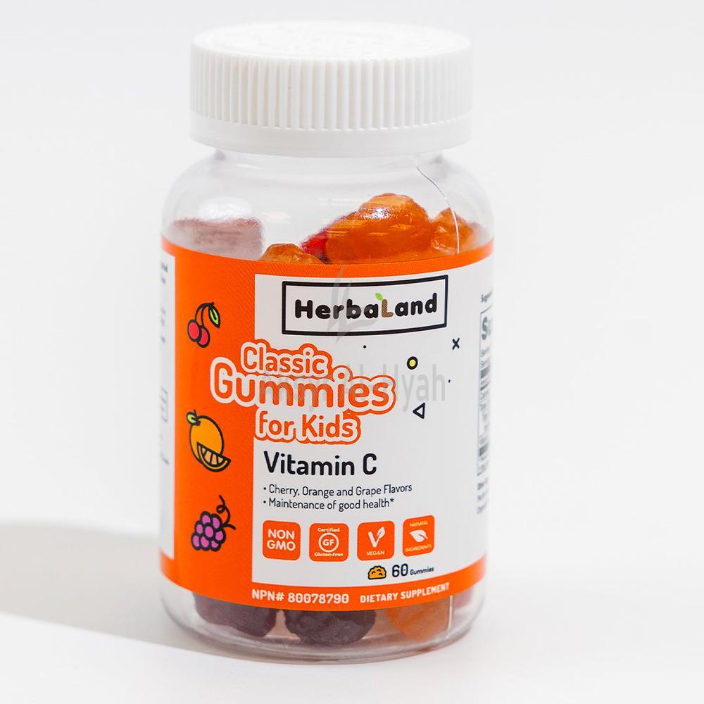 HERBALAND GUMMIES KIDS VIT-C  60'S