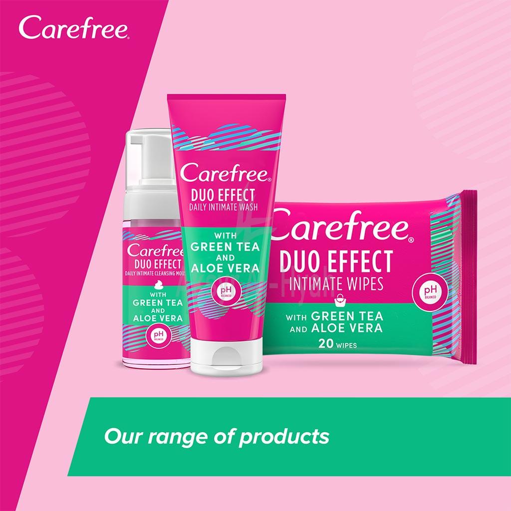 CAREFREE GREEN TEA  ALOE INTIMATE WASH 200ML