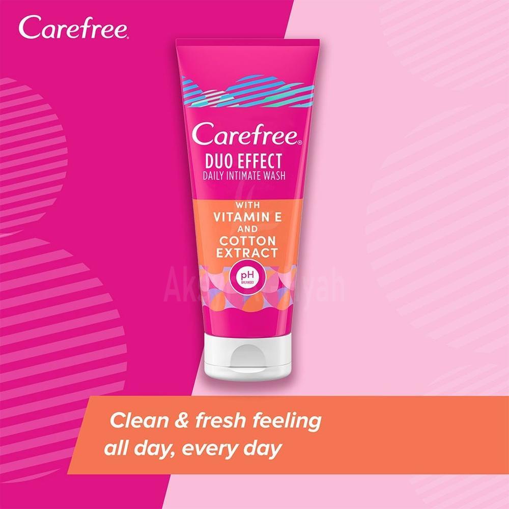 CAREFREE DOU EFFECT INTIMATE WASH 200ML 1
