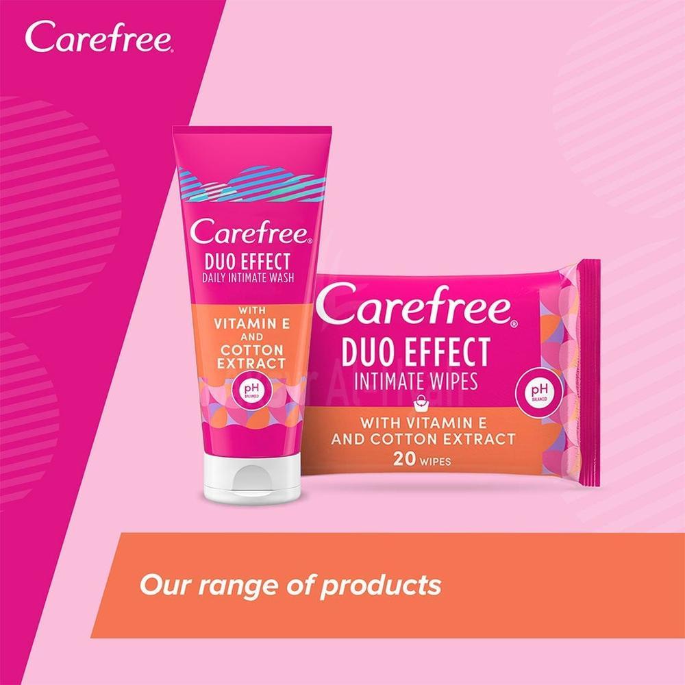 CAREFREE DOU EFFECT INTIMATE WASH 200ML 4