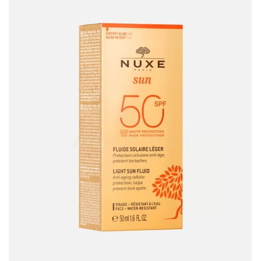 NUXE SUN SPF50 LIGHT FLUID 50ML 046701