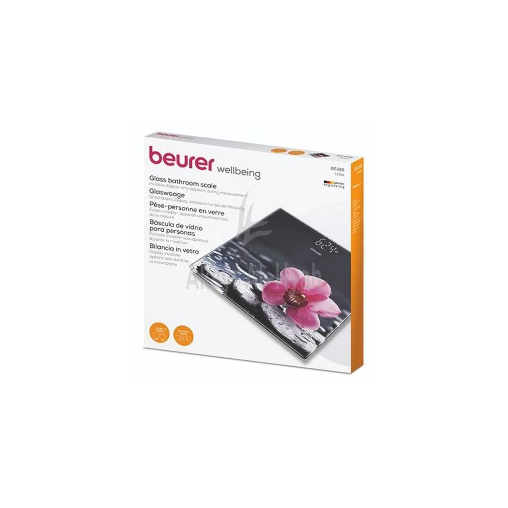 BEURER [GS 215] DIGITAL GLASS SCALE RELAX 1