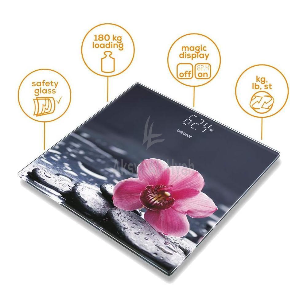 BEURER [GS 215] DIGITAL GLASS SCALE RELAX 2