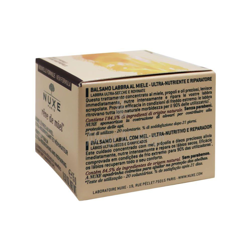 Nuxe Reve de Miel Ultra-Nourishing and Repairing Honey Lip Balm 15 g 3